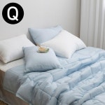 [wshop] 여름 간절기 이불 패드세트 퀸 Q (이불 블루.이불 패드 화이트) (베개솜 별매) 6730515 | 홈쇼핑모아 [wshop] 여름 간절기 이불... 