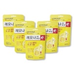 [wshop] 레모나 젤리 구미 씹어먹는 비타민C 비타민B 아이 어린이... 구미 씹어먹는 비타민C 비타민B 아이 어린이 간식 1포, 5개 7562318