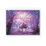 [wshop] DIY 보석십자수 풍경시리즈 숲속의피아노 40X50 5628504... [wshop] DIY 보석십자수 풍경시리즈 숲속의피아노 40X50 5628504
