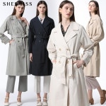 [wshop] [쉬즈미스(SHESMISS)] 와이드 카라 더블버튼 트렌치코트... [wshop] [쉬즈미스(SHESMISS)] 와이드 카라 더블버튼 트렌치코트...