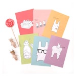 WIZWID:위즈위드 - [2young:투영]심심토끼 레인보우 편지지 6set WIZWID