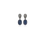 WIZWID:위즈위드 - [Eliz by Lizgallery:엘리즈 바이 리즈갤러리]Sweet Drops Stone Earring_화이트엔틱＋카이나이트 WIZWID