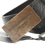 WIZWID:위즈위드 - [DOLCE&GABBANA:돌체 앤 가바나][돌체앤가바나]남성 로고 벨트/Bc3737 A1228 80999 WIZWID