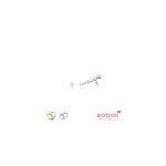 WIZWID:위즈위드 - [sobon:쏘봉]Loving U Unblance Earring언발란스 귀걸이 WIZWID