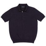 WIZWID:위즈위드 - [J´RIUM:제이리움]Pima Cotton Summer Polo Knit Navy WIZWID