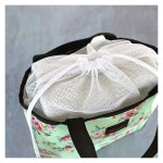 위즈위드 WIZWID:플로라 그린 타원형 스파백