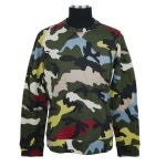 WIZWID:위즈위드 - [Valentino:발렌티노]발렌티노 Jv0mf01g2tg In0 카무플라쥬 남성맨투맨 WIZWID