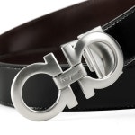 WIZWID:위즈위드 - [Salvatore Ferragamo:살바토레 페라가모][페라가모] 67 5542 NERO HICKORY 312615 양면 프리컷 WIZWID