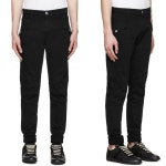 WIZWID:위즈위드 - [Pierre Balmain:피에르 발망][국내특가]16s/S 시보리 코튼 팬츠 블랙 Hp54201c D4203 905 WIZWID