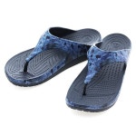 WIZWID:위즈위드 - [CROCS:크록스][5%쿠폰증정!][한정]크록스 슬론 소프트 플로럴 플립 W 네이비 2031 WIZWID