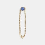 WIZWID:위즈위드 - [THE GOBO:더고보]10’ Dome Bracelet  - Blue With Gold Glitter WIZWID