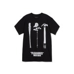 WIZWID:위즈위드 - [PLEASER:플레져][플레져스] Pleasures / Mixed Media Tee / Black WIZWID