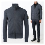 WIZWID:위즈위드 - [Stone Island:스톤 아일랜드]64820 기모 집업가디건(다크그레이) WIZWID