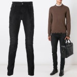 WIZWID:위즈위드 - [Pierre Balmain:피에르 발망][국내특가]17s/S 무릎절개 스키니 블랙 Hp55202j G5201 906 WIZWID