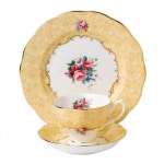 로얄알버트앤슬리사업부 | WIZWID:위즈위드 - [Royal Albert:로얄 알버트]Royal Albert/100 Years 1990 Bouquet 3p Place Set WIZWID