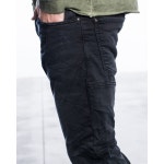 WIZWID:위즈위드 WIZWID:[5%할인쿠폰] [지아니루포]Slim Fit Black Cutting Line J2883 데님