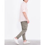위즈위드 WIZWID:[5%할인쿠폰][지아니루포]Slim Fit Premium J1809 카고팬츠(Kh)