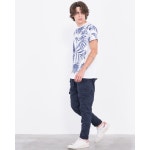 위즈위드 WIZWID:[5%할인쿠폰][지아니루포]Slim Fit Premium J1809 카고팬츠(Nv)