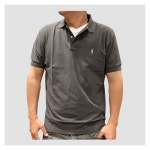 WIZWID:위즈위드 - [Polo Ralph Lauren:폴로 랄프 로렌]폴로 남성 클래식핏 반팔카라티 P0003 Char Gry WIZWID