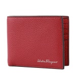WIZWID:위즈위드 - [Salvatore Ferragamo:살바토레 페라가모][페라가모] 66 0820 Rosso 673488 남성 반지갑 WIZWID
