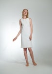 자쿤(jacoon) | WIZWID:위즈위드 - [jacoon:자쿤]Stitched Sleeveless Dress - White WIZWID