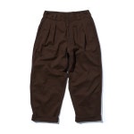 WIZWID:위즈위드 - [STAND OUT STORE:스탠드아웃스토어]Wide Pants (Moleskin) : Brown WIZWID
