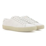 WIZWID:위즈위드 - [Saint Laurent Paris:생로랑파리]생로랑 419195 여성 클래식 가죽 로우탑 스니커즈 WIZWID