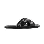 WIZWID:위즈위드 - [BALLY:발리][해외] 18ss 발리 블랙 화이트 Bonks 슬라이드 샌들 WIZWID