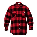 WIZWID:위즈위드 - [Rothco:로스코]로스코 엑스트라 버팔로 플란넬 체크셔츠 (Red) 4739 WIZWID