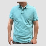 WIZWID:위즈위드 - [Polo Ralph Lauren:폴로 랄프 로렌]폴로 남성 클래식핏 인터락 반팔카라티 P0032 Met Gr WIZWID