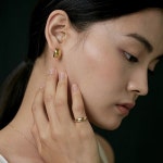 WIZWID:위즈위드 - [LE BLEU:르블루][5%쿠폰]Benus Earring (Gold) WIZWID