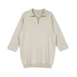 WIZWID:위즈위드 - [Sortie:솔티]카프리 오픈 칼라 니트 2 - Capri Knit Collar 2 (Be) WIZWID