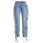 WIZWID:위즈위드 - [MSGM:엠에스지엠]Fringed Jeans WIZWID