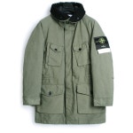 WIZWID:위즈위드 - [Stone Island:스톤 아일랜드]18fw 스톤 David-Tc 후드롱자켓 카키 691571449 WIZWID