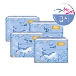 WIZWID:위즈위드 - [Dancing Whale:춤추는고래][춤추는고래] 안심 생리대 울트라슬림 대형 24px4팩 WIZWID