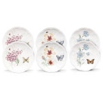 WIZWID:위즈위드 - [Lenox:레녹스][해외] 레녹스 버터플라이 메도우 파티 플레이트 6개 WIZWID