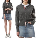 WIZWID:위즈위드 - [Thom Browne:톰브라운][톰브라운]삼선탭 4선 MKC127A 0001 1035W WIZWID