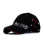 WIZWID:위즈위드 - [Black Blond:블랙블론드]Bbd Beyond Graffiti Logo Double Visor Cap (Black) WIZWID
