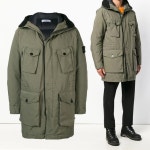 WIZWID:위즈위드 - [Stone Island:스톤 아일랜드]18fw 다비드 Pc 롱 자켓 카키 691571449 V0058 WIZWID