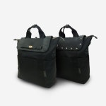 WIZWID:위즈위드 - [LA VIA:라비아]스윗커버 백팩 블랙라벨스터드버클커버 블랙 WIZWID