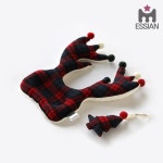 WIZWID:위즈위드 - [essian:에시앙]아기 점보의자 전용 윈터 밤비 짱구베개(레드) WIZWID