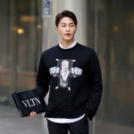 WIZWID:위즈위드 - [Neil Barrett:닐바렛]18fw Pbjs376b H555s 복싱 브루투스 맨투맨(Bk) WIZWID