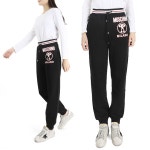 WIZWID:위즈위드 - [MOSCHINO:모스키노][모스키노] J0329 527 3555 여성 로고 트레이닝 팬츠 WIZWID