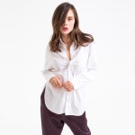 WIZWID:위즈위드 - [SURREAL BUT NICE:서리얼 벗 나이스][30%할인+5%쿠폰]Tuck Shirts Ivory WIZWID