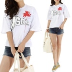 WIZWID:위즈위드 - [MSGM:엠에스지엠]Msgm 19ss 2641mdm164 화이트 티셔츠 WIZWID