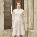 WIZWID:위즈위드 - [S BLANC:에스블랑]Bianca / Flower Lace Skirt WIZWID