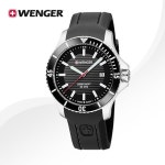 WIZWID:위즈위드 - [Wenger:웽거]Wenger 웽거 01.0641.117 남성시계 가죽밴드 손목시계 WIZWID