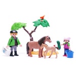 WIZWID:위즈위드 - [Playmobil:플레이모빌]플레이모빌  사육사와 조랑말 가족(6949) WIZWID