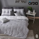 WIZWID:위즈위드 - [orum:오름]오르다 클레버 퀼팅 자수 이불베개세트 Q (이불+베개 WIZWID