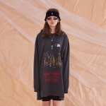 WIZWID:위즈위드 - [13month:써틴먼스][40%할인]City Over Long Hood (Charcoal) WIZWID